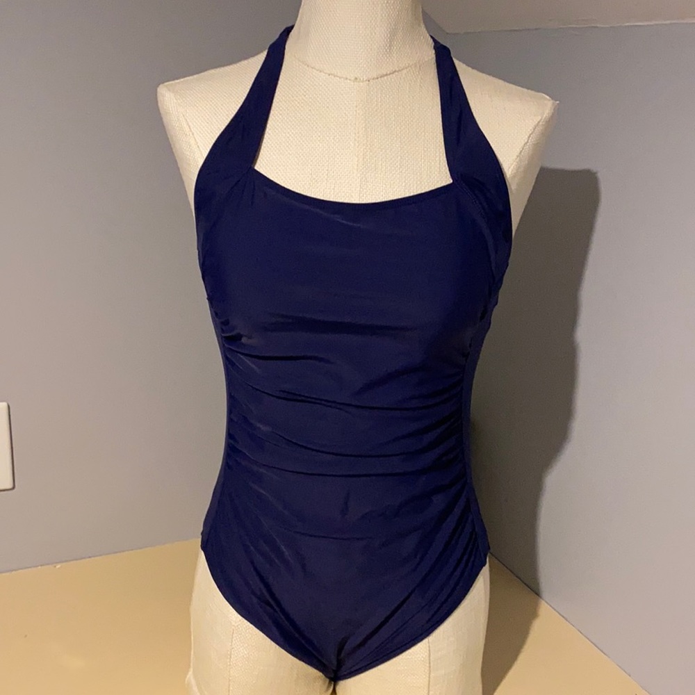 Ladies halter swimsuit size L.